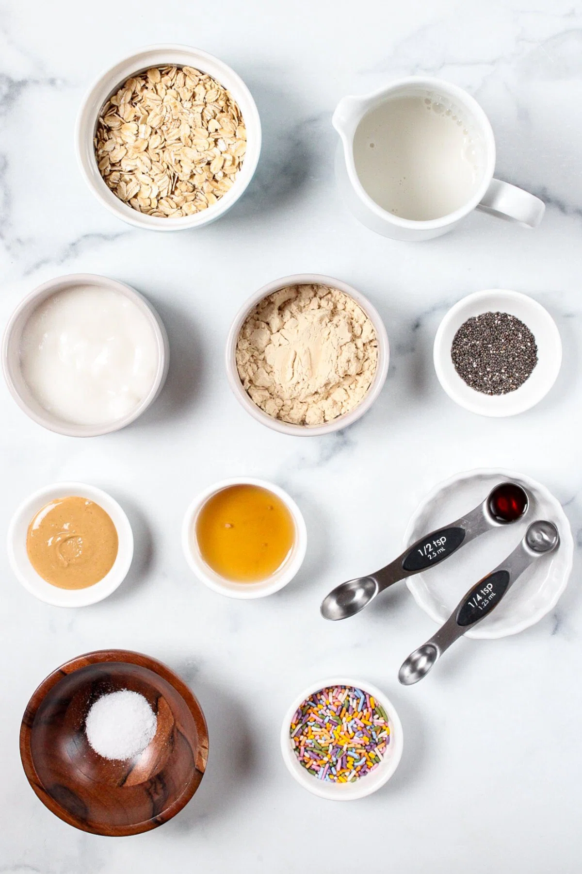 Birthday Cake Overnight Oats