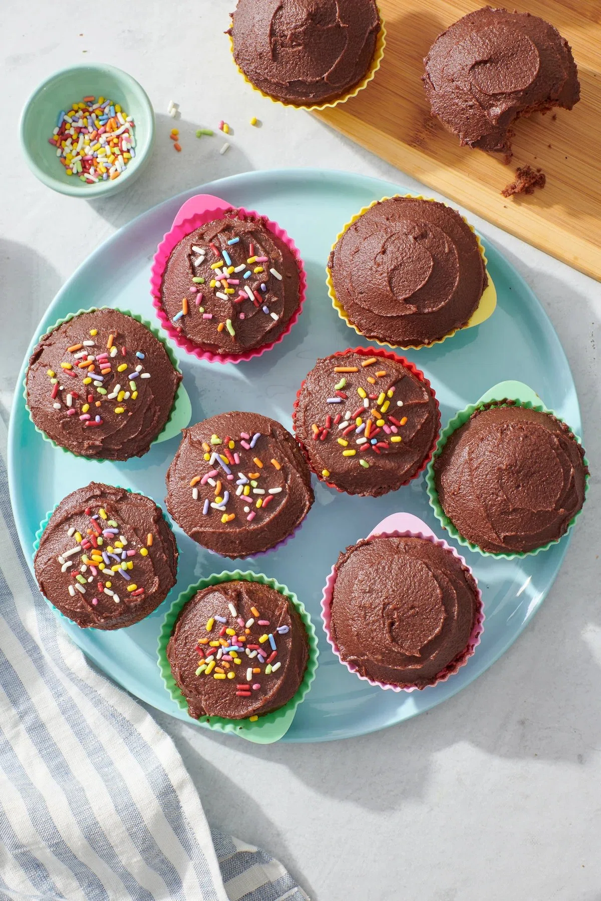 Dark Chocolate Cupcakes