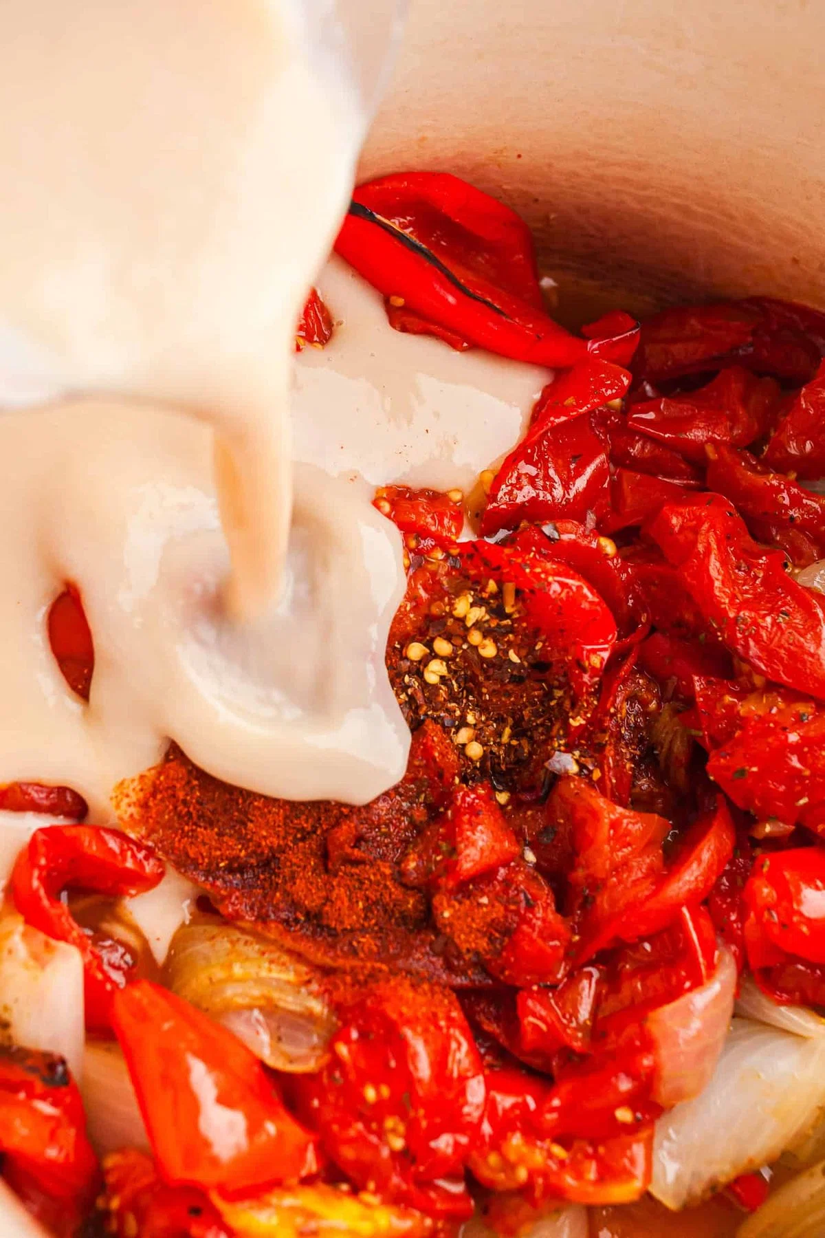 Roasted Tomato and Pepper Soup