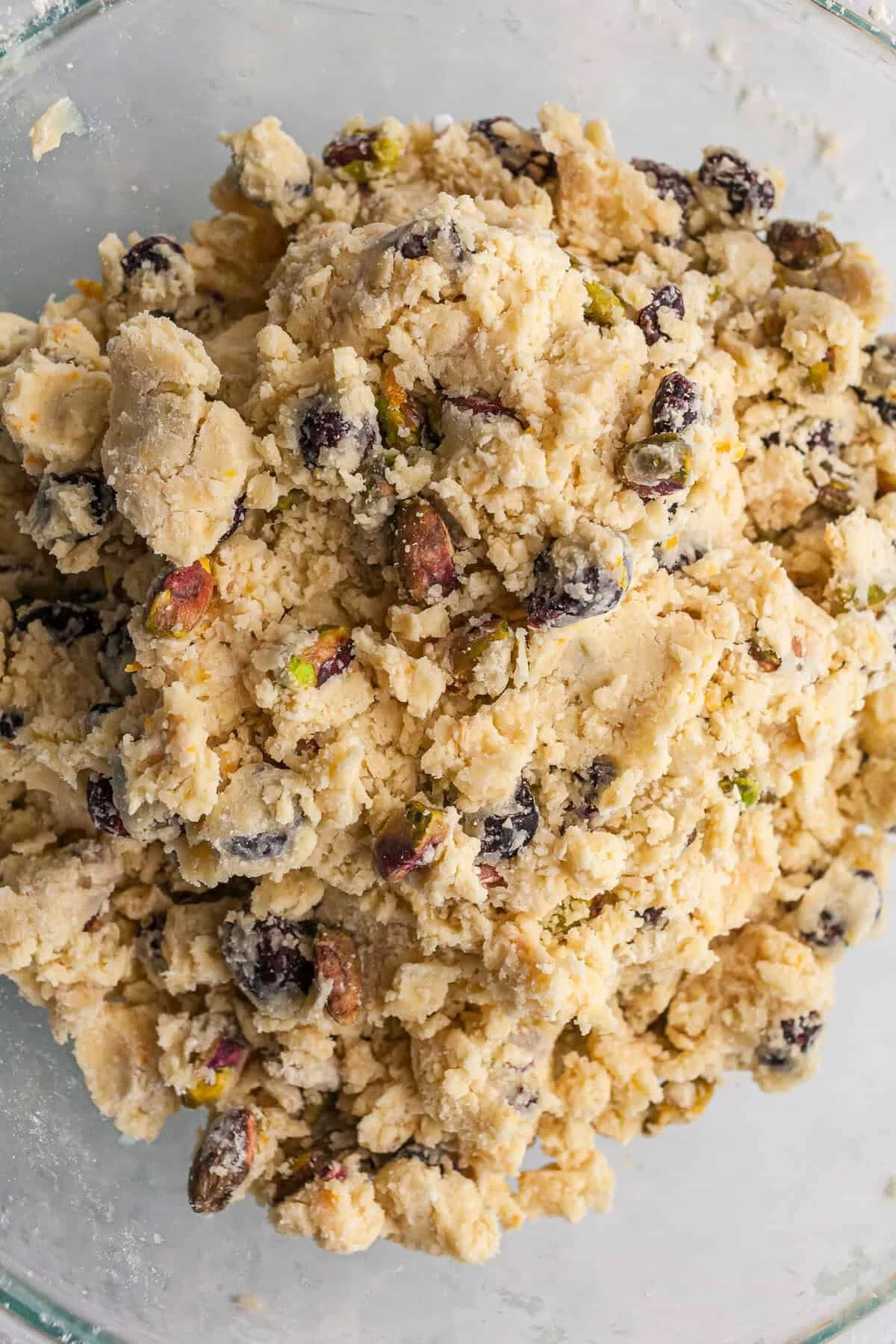Cranberry and Pistachio Shortbread