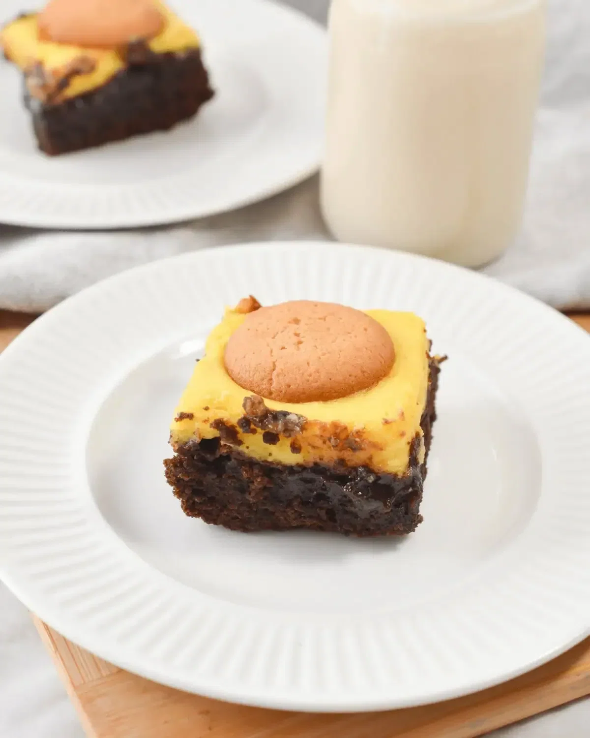 Banana Pudding Brownies