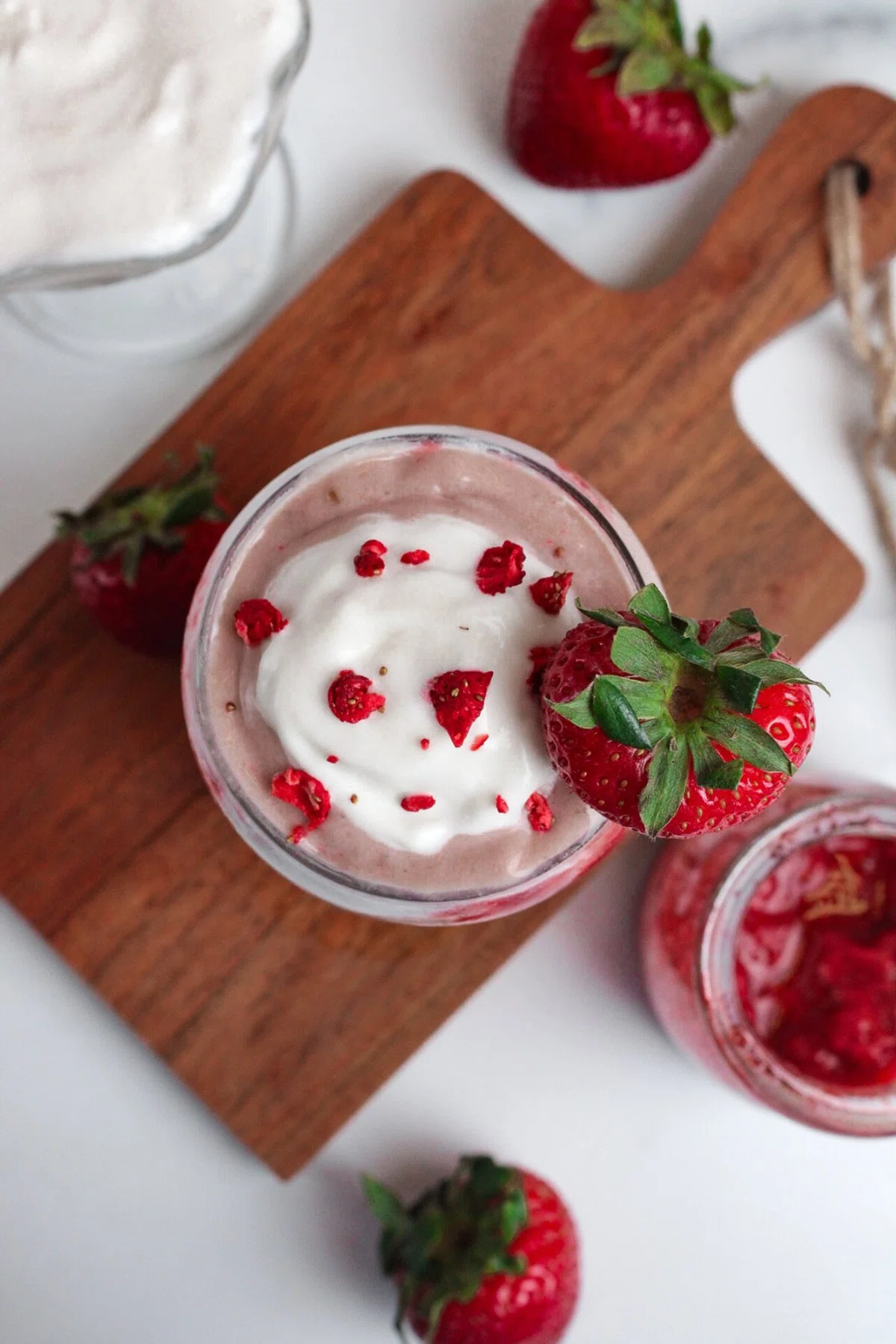 Strawberry Glaze Smoothie (Erewhon Copycat)