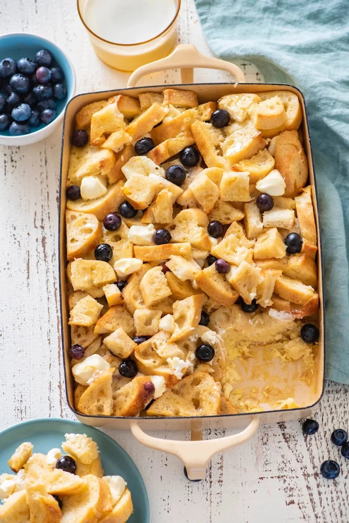 Blueberry Cream Cheese French Toast