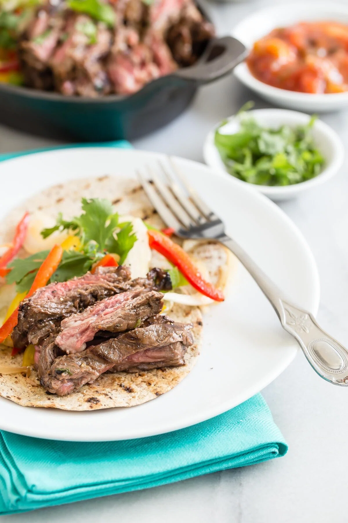 Skirt Steak Fajitas