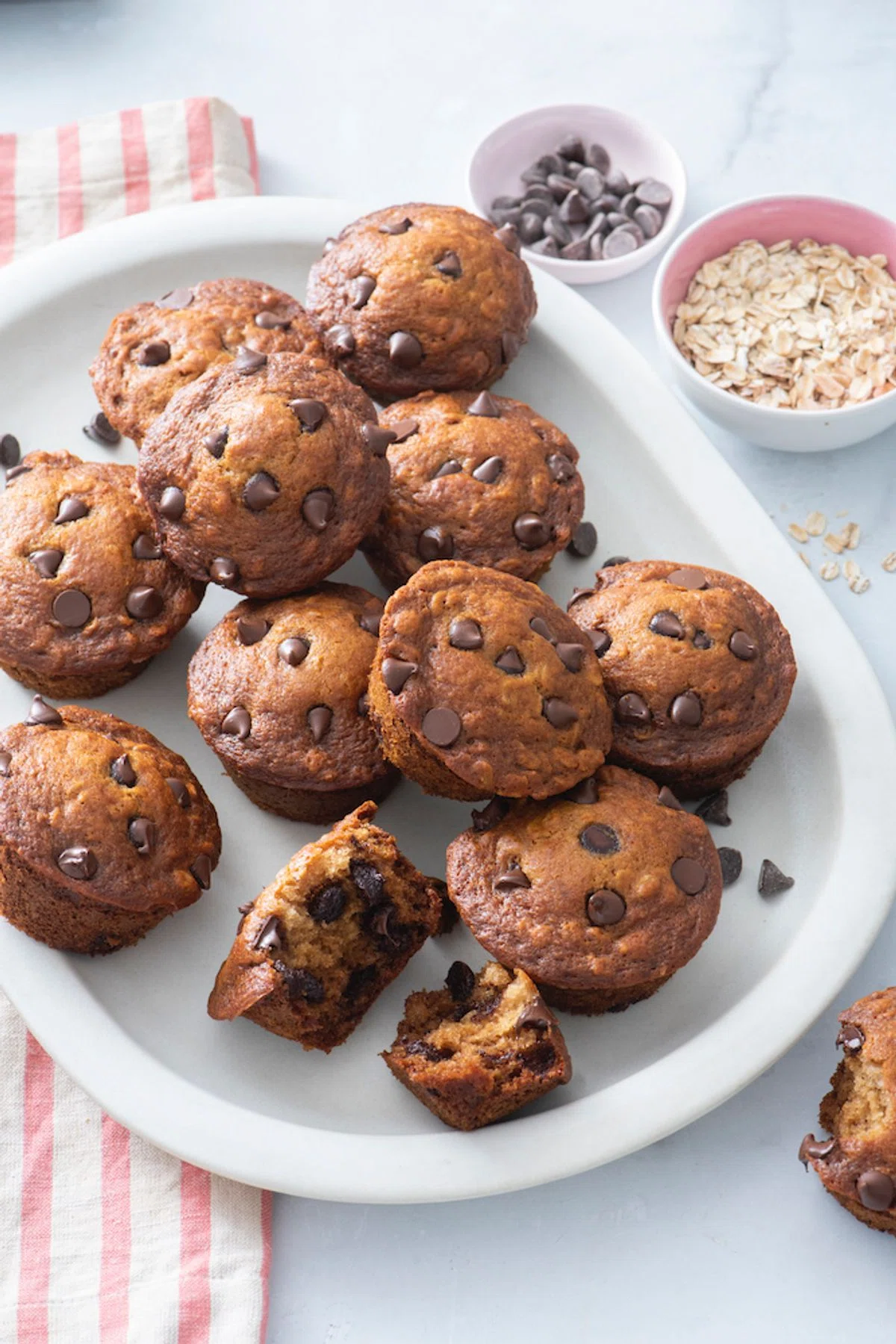 Chocolate Oat Muffins