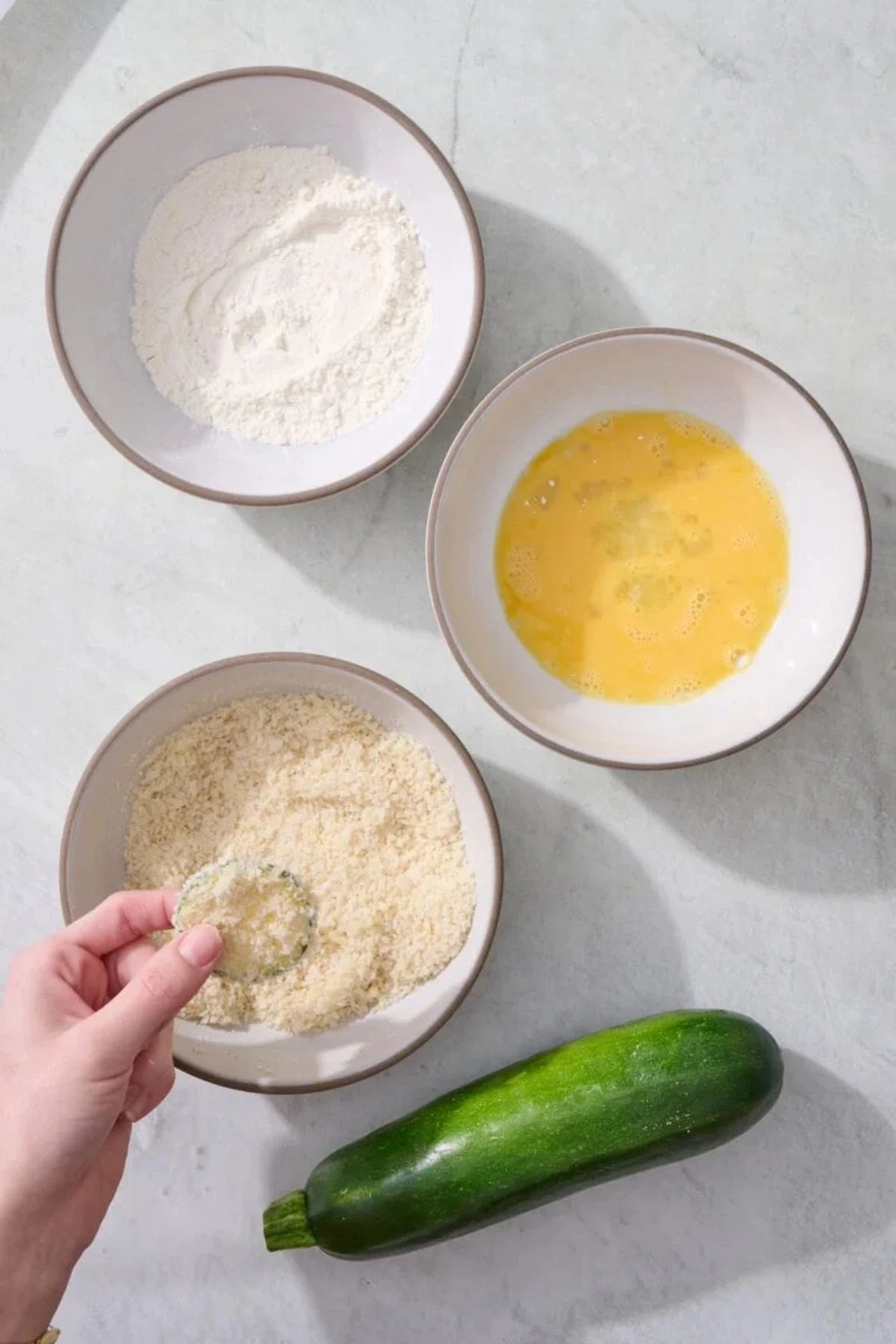 Baked Zucchini Slices
