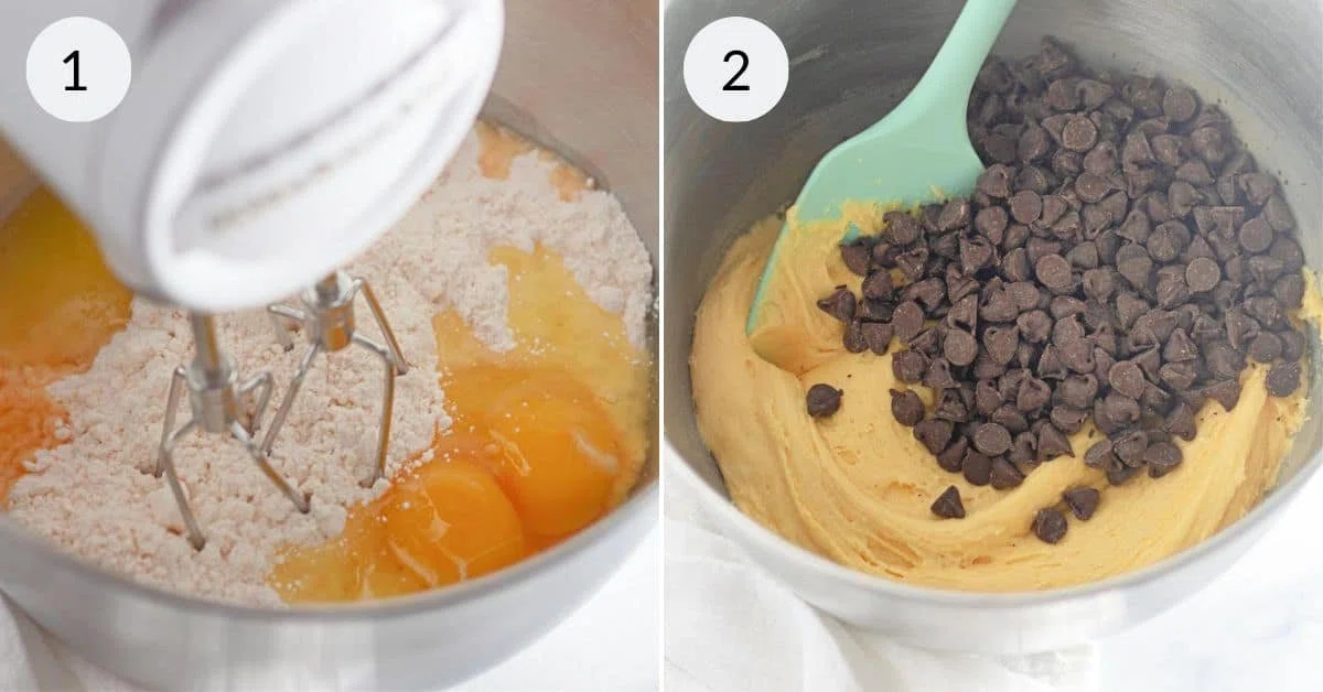Chocolate Chip Cake Mix Cookie Bars