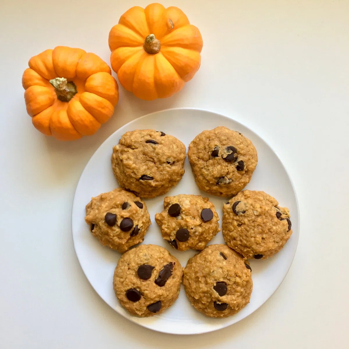 Pumpkin Chocolate Chip Cookies