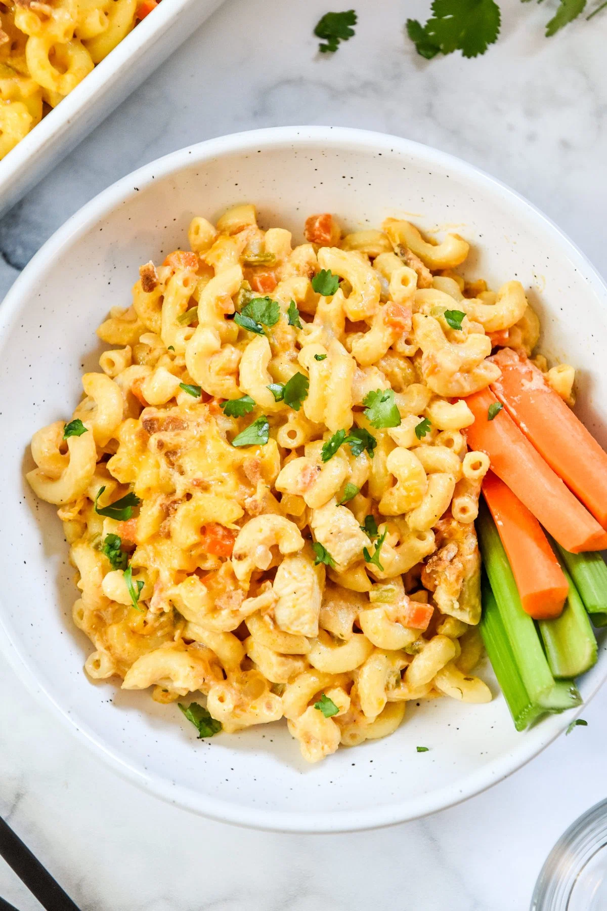Buffalo Chicken Mac and Cheese