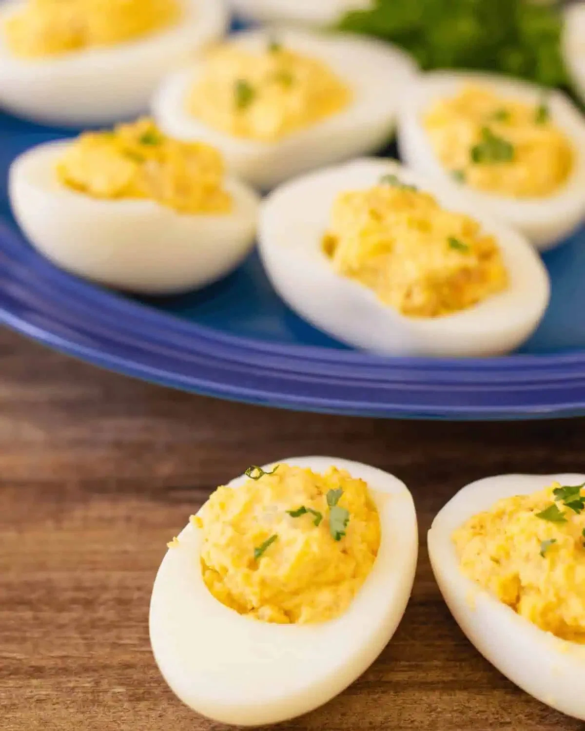 Shrimp Deviled Eggs