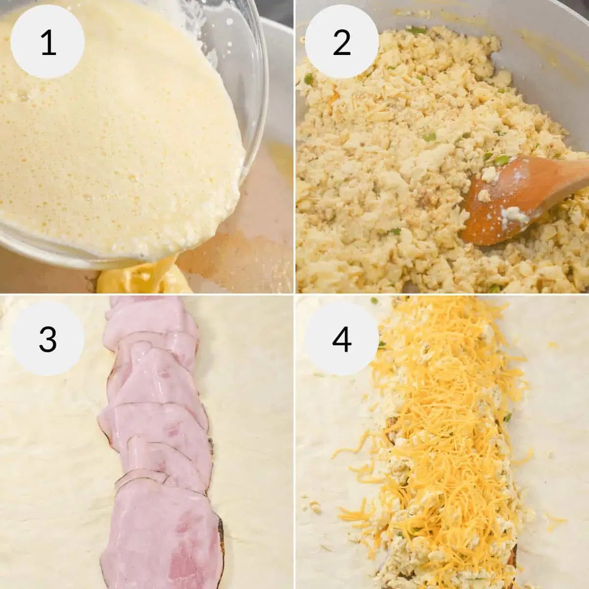 Breakfast Stuffed Bread