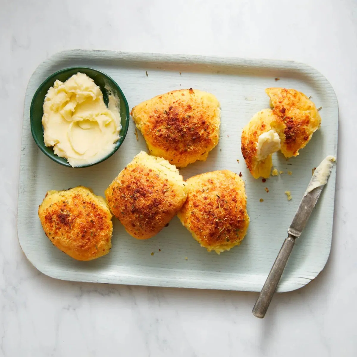 Keto Garlic Rolls