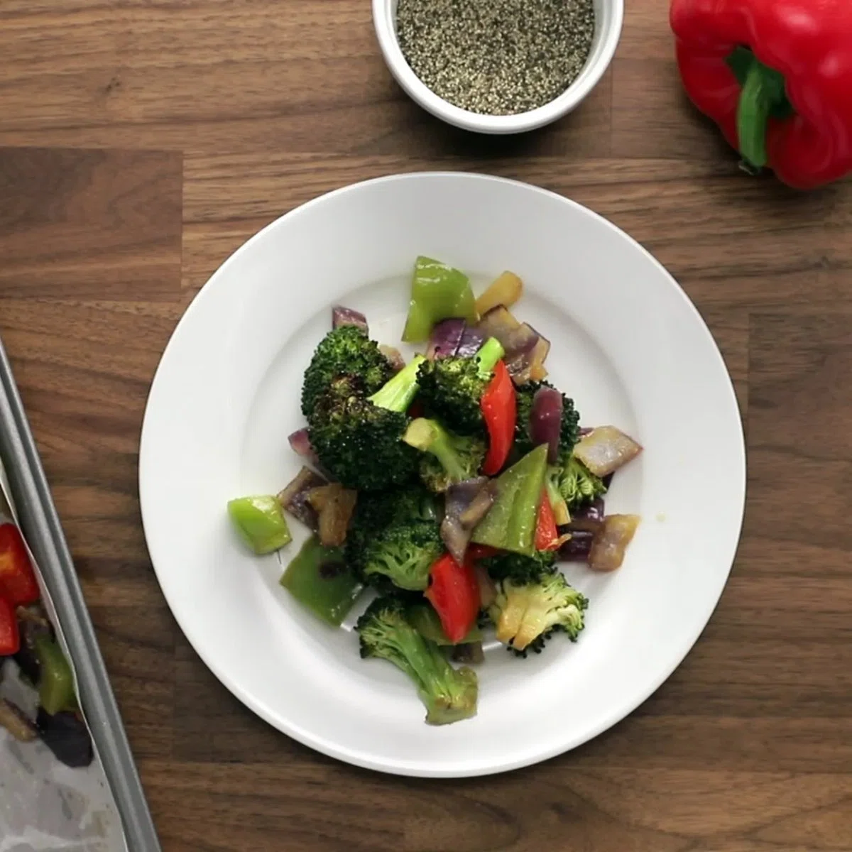 Easy Sesame-Glazed Roast Vegetables