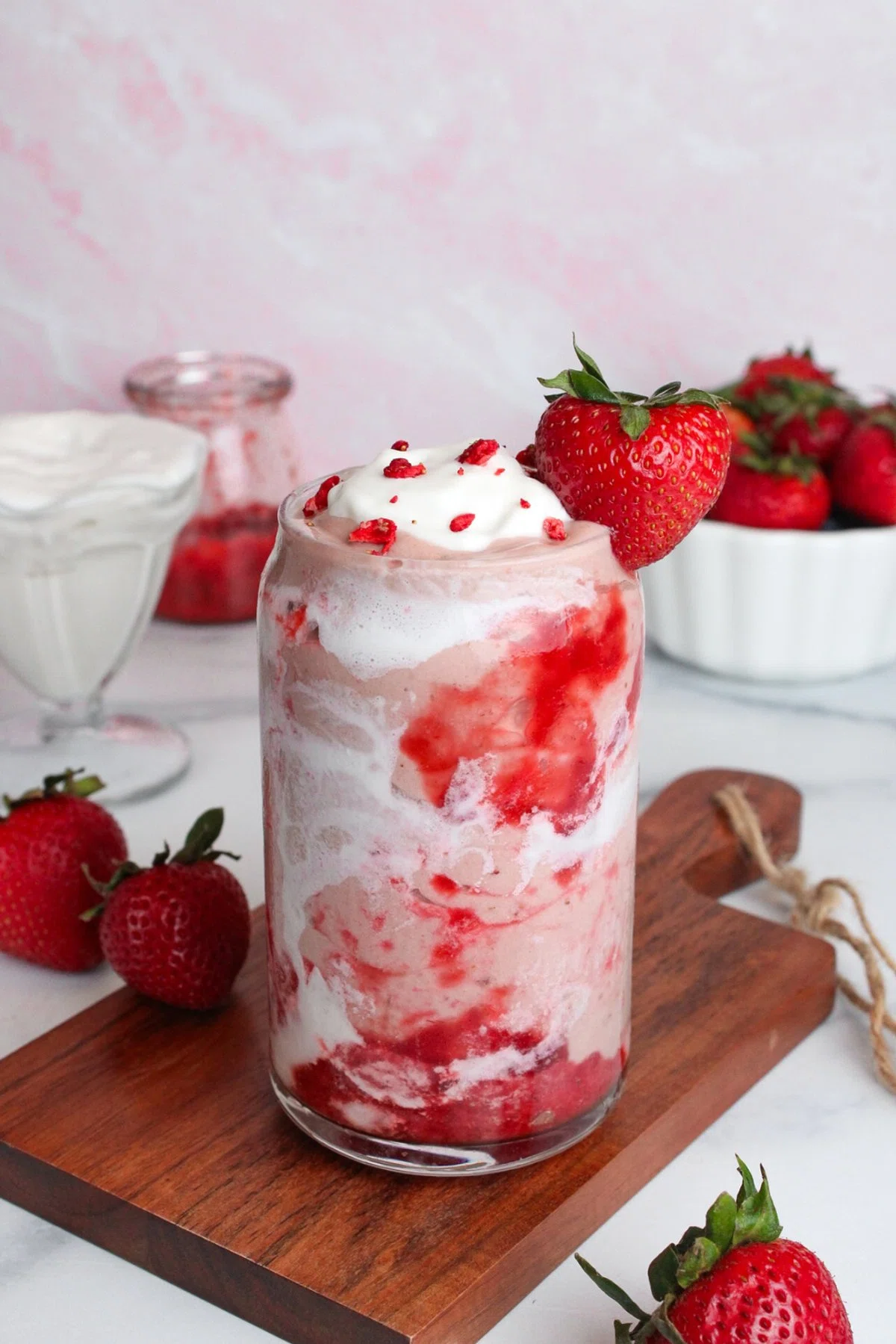 Strawberry Glaze Smoothie (Erewhon Copycat)