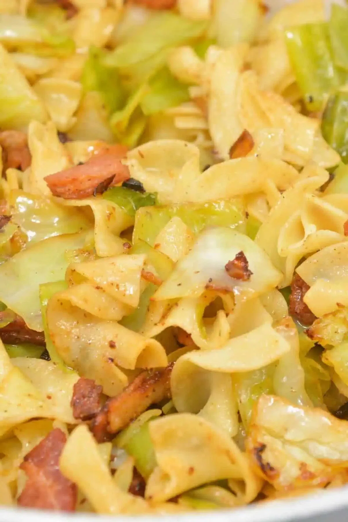 Haluski (Cabbage and Noodles) 