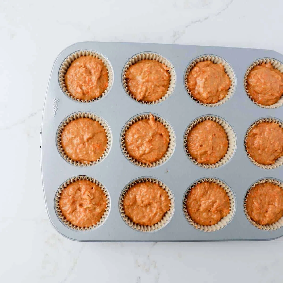Simple Carrot Muffins
