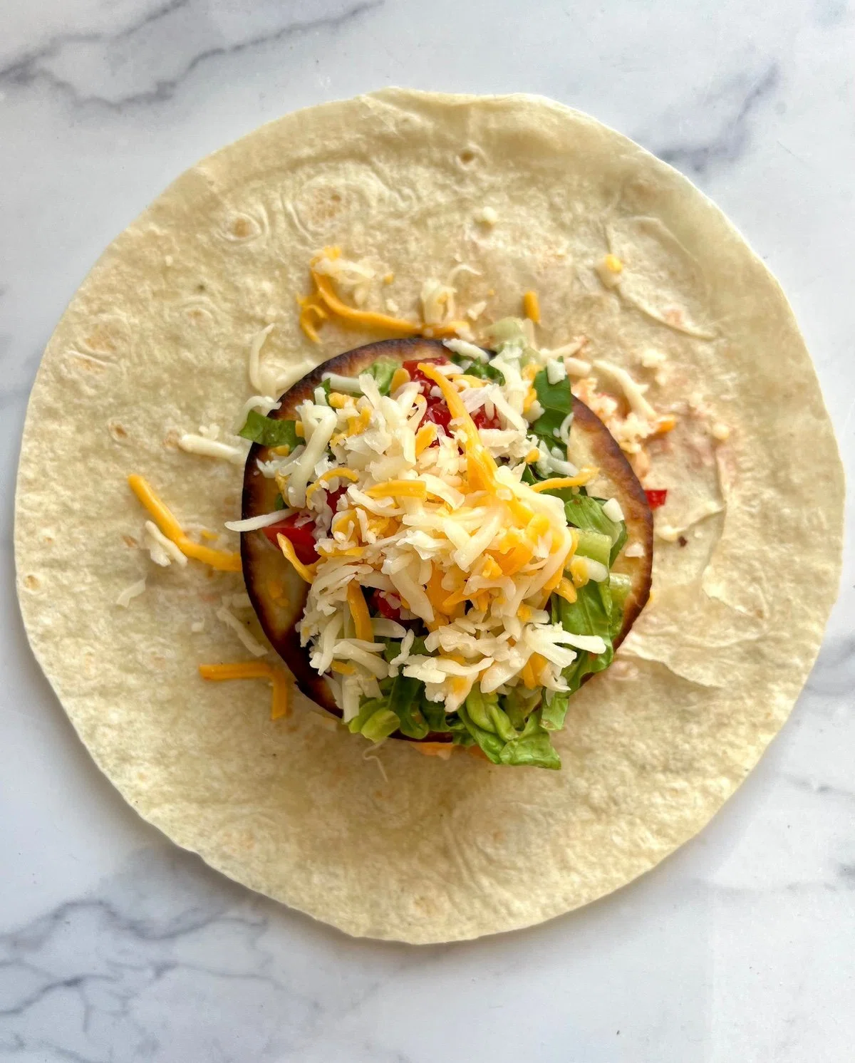 Vegetarian Crunchwrap Supreme