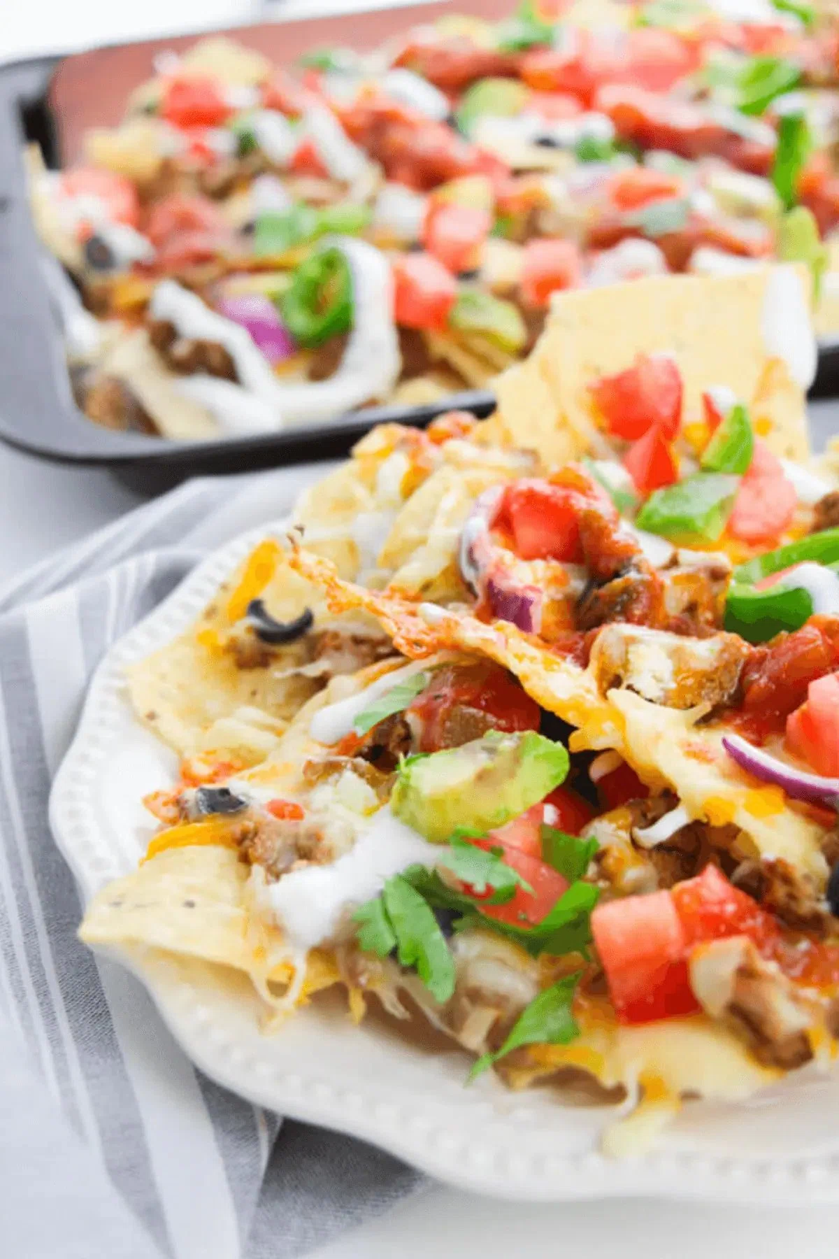 Sheet Pan Loaded Nachos