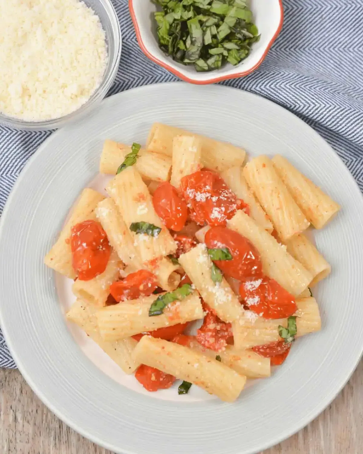 Slow Roasted Tomato Basil Pasta