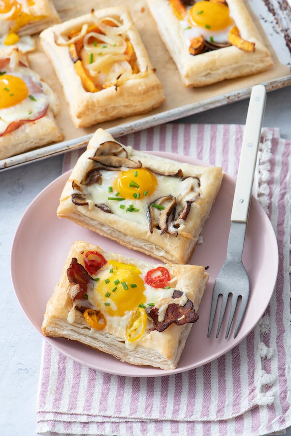 Puff Pastry Breakfast Pies