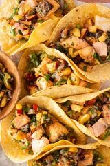 Bang Bang Salmon Tacos