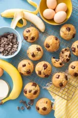Banana Chocolate Chip Muffins
