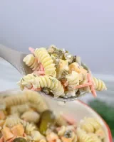 Dill Pickle Noodle Salad