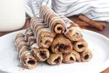 Vegan Cinnamon Roll French Toast Roll Ups