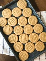 Soft Peanut Butter Cookies