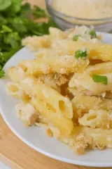 Garlic Parmesan Pasta with Chicken