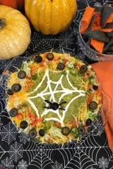 Halloween Taco Dip
