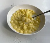 Creamy Saffron Gnocchi