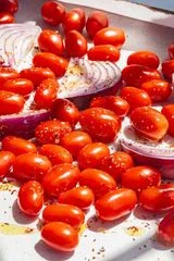 Farro with Blister Tomato and Pesto 