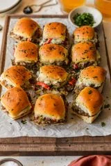 Melty Philly Cheesesteak Sliders on Hawaiian Rolls