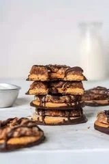 Paleo Gluten Free Samoa Cookies