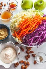 Coleslaw with Apples and Nuts