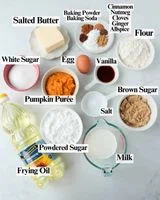 Glazed Pumpkin Fritters