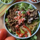 “Beef” Fajita Salads