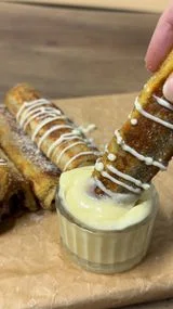 Cinnamon Roll French Toast Roll