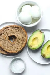 Grated Egg Avocado Toast