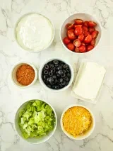 Halloween Taco Dip