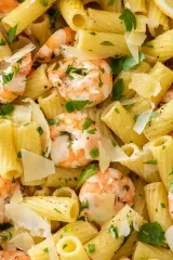 Lemon Shrimp Pasta