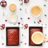 Christmas Red Velvet Poke Cake