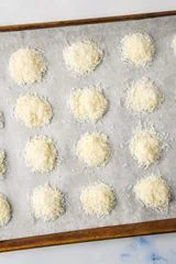 Baked Parmesan Crisps