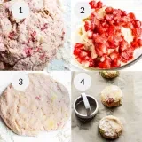 Strawberry Scones