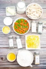 Chicken Cobbler Casserole