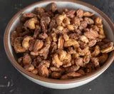 Brown Butter Maple Glazed Nuts