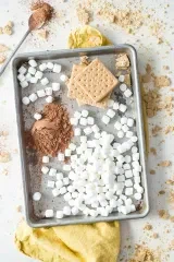 Microwave S’mores Mug Cakes