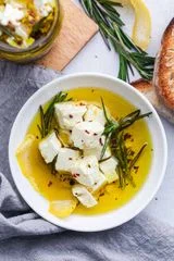 Marinated Feta With Oil, Lemon, and Rosemary