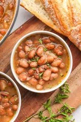 Cranberry Beans (Brothy Borlotti Bean Recipe)